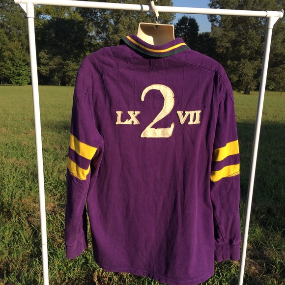 Vintage Polo Ralph Lauren NYC No 2 Rugby Shirt 2XL RARE COLLECTIBLE VG SHIRT - Picture 13 of 14